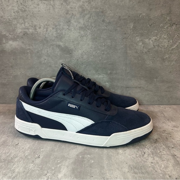Puma Suede Sneakers 381461-03 Mens sz 11 - navy - Picture 1 of 6